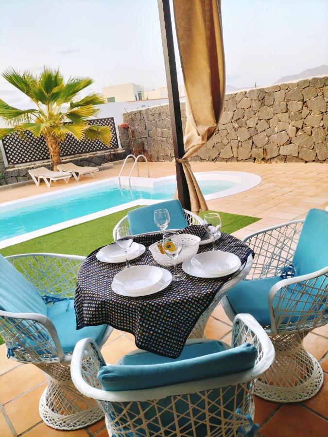 Lovely Villa Kiluka Heated Pool Playa Blanca (Lanzarote) Exterior foto