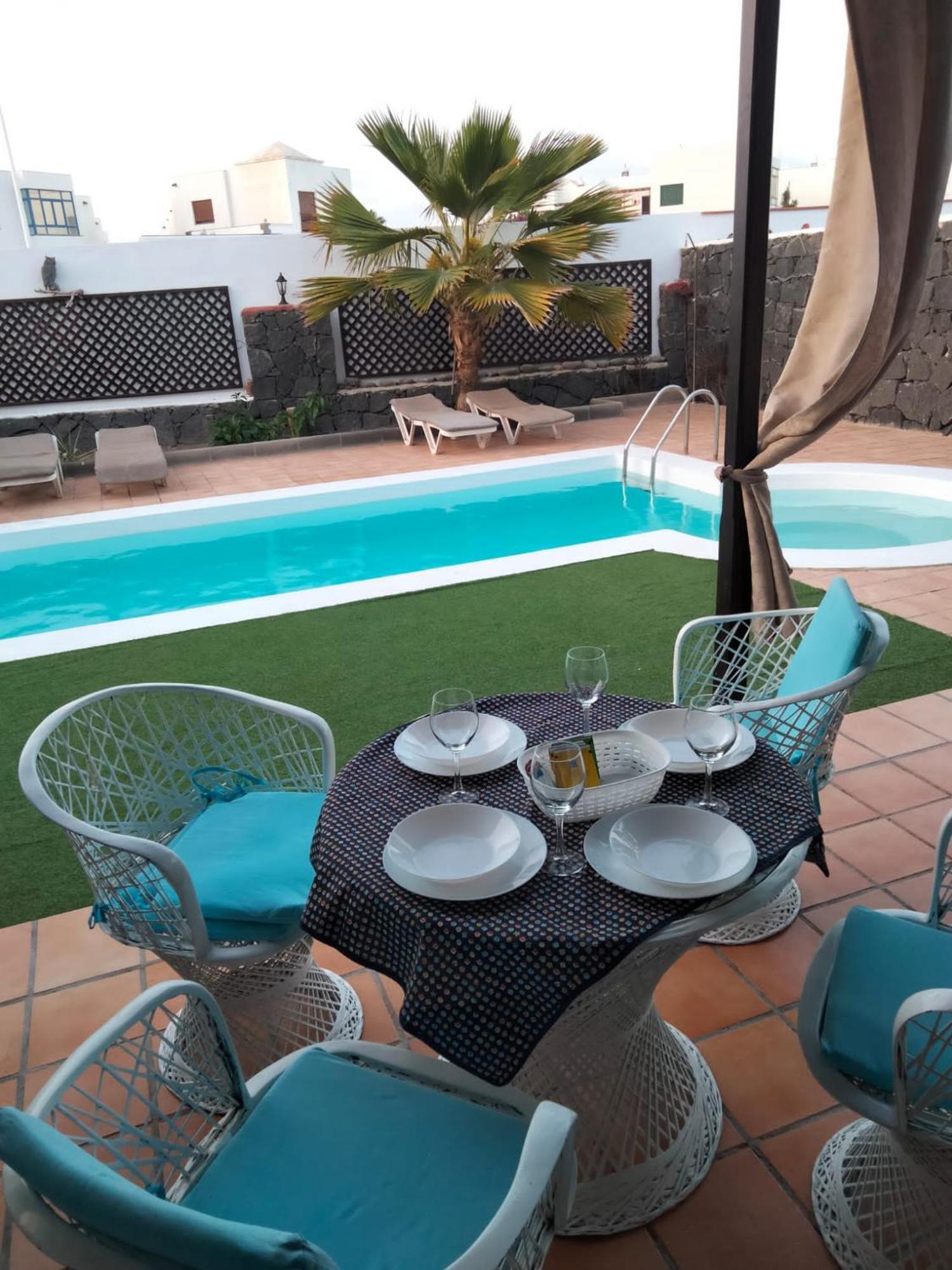 Lovely Villa Kiluka Heated Pool Playa Blanca (Lanzarote) Exterior foto
